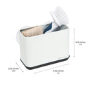 4 of 4:Kitchen Details Suction Sink Caddy in White 