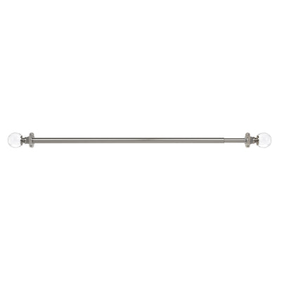 15 of 17:Innovative Decorative Room Darkening Wrap Around Curtain Rod and Finial, Jade 
