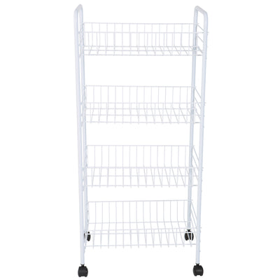 2 of 4:Simplify 4 Tier Rolling Storage Cart 
