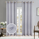 5 of 7:Pearl Design Sheer Grommet Window Panel, 54x84 Inches 