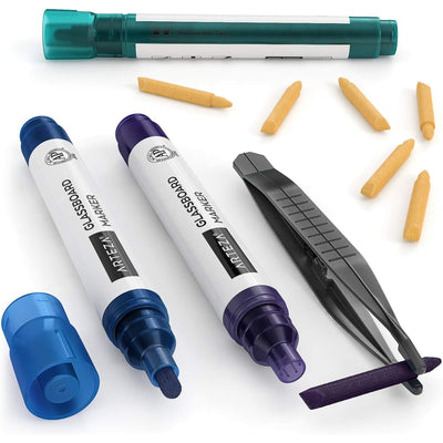 5 of 6:ARTEZA Premium Glassboard Markers, 20 Count 