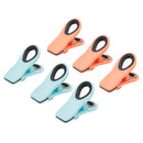1 of 4:Pinces magnétiques pour sacs Home Basics (lot de 6) 