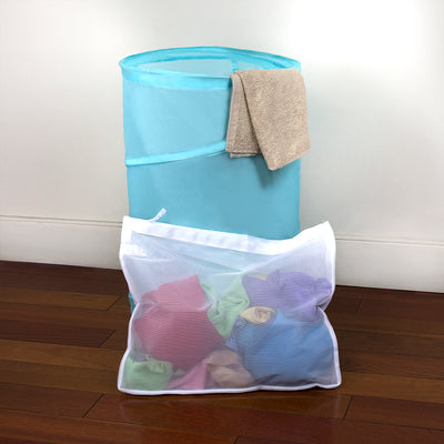 4 of 5:Sunbeam Intimates Micro Mesh Wash Bag, White 