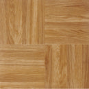 1 of 2:Carreaux de sol en vinyle auto-adhésifs Sterling Square Parquet 12x12 - 20 carreaux/20 pi2 