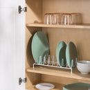 4 of 6:Home Basics Vinyl Coated Steel Plate Rack 