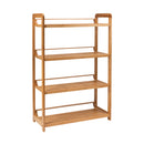 1 of 4:Neu Home Deluxe 4 Tier Bamboo Shelf 