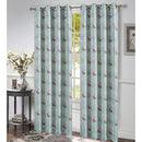 3 of 5:Revere Floral Jacquard Grommet Window Panel, 54x84 Inches 