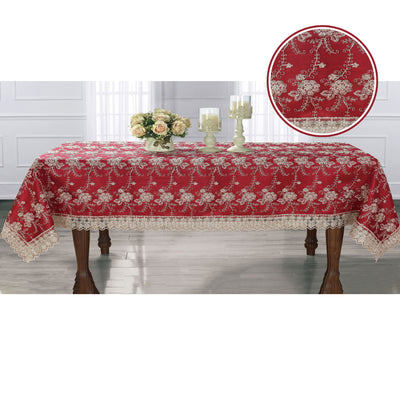 2 of 14:Mantel bordado floral Gloria 