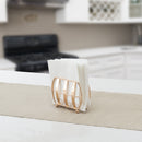 3 of 3:Porte-serviettes Lyon Home Basics, or rose 
