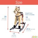 6 of 7:JOON Rocking Horse Pony, Beige 