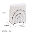 5 of 5:Porte-essuie-tout Home Basics Wire Collection, chromé 