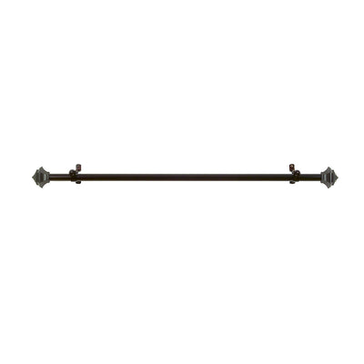 6 of 12:Buono II Jordan Adjustable Window Curtain Rod, Bronze 