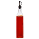 1 of 2:Home Basics Botella de aceite y vinagre fácil de verter a prueba de fugas, transparente 