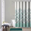 4 of 5:Doral 14 Piece Chenille Non-Slip Bath Rug with Shower Curtain Set 