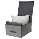 2 of 2:Caja de almacenamiento gigante Simplify en gris 