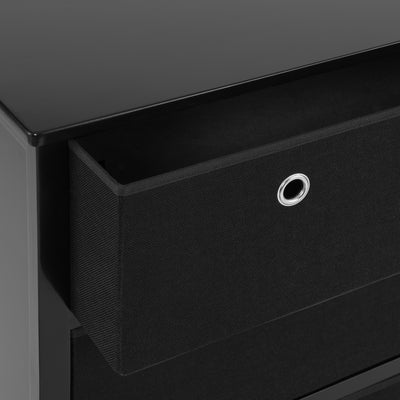 3 of 8:EZ Home Solutions ™ Foldable Furniture 2 Drawer Night Stand 22
