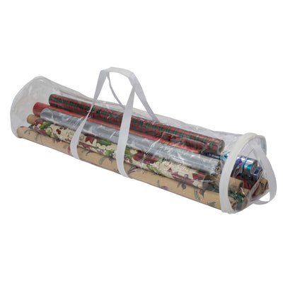 1 of 4:Simplify Clear Gift Wrap Storage Storage Bag 