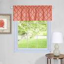 1 of 2:Colby Window Curtain Valance - 58x14 - Orange 