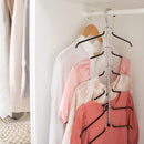 2 of 5:Neu Home 6 Tier Blouse Tree Hanger, Chrome 