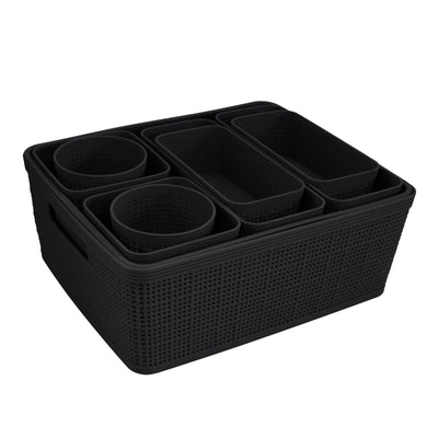 1 of 4:Simplify 10 Pack Organizing Set in Black 