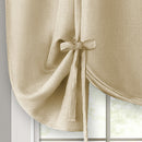3 of 4:Sombra para atar cortinas de ventana Darcy - 58x63 - Bronceado 