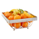 1 of 2:Détails de la cuisine : corbeille à fruits au design pavé en diamant 
