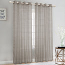 5 of 14:Panneau de fenêtre à œillets Trenton Box en voile transparent, 54 x 84 pouces 