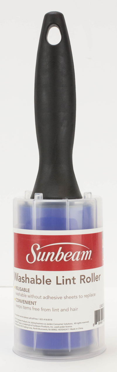 1 of 1:Rouleau anti-peluches lavable Sunbeam, bleu 