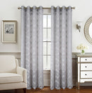 14 of 27:Ariana Clipped Doily Grommet Window Panel, 54x84 Inches 