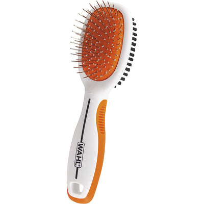 1 of 8:Wahl Premium Pet Double Sided Medium Pin Bristle Brush, For Dogs or Cats 