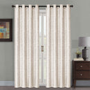 13 of 13:Ayla Crushed Jacquard Grommet Window Panel, 54x84 Inches 