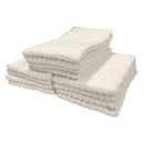 2 of 2:Lot de 12 torchons de cuisine PREMIUS, 100 % coton, blancs, 40 x 48 cm (lot de 3) 
