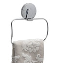 2 of 2:Porte-serviettes à ventouse Bath Bliss en chrome 