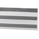 2 of 4:Organizador de estantes de plástico de 3 niveles Home Basics 