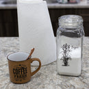 4 of 5:Home Basics Ludlow 53 oz. Glass Canister with Metal Clasp, Clear 