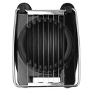 1 of 4:Coupe-œufs multifonction Home Basics en fil d'acier inoxydable et plastique, noir 