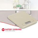 4 of 7:Balance de cuisine numérique Home Basics en acier inoxydable, 5,5 x 7 x 0,75 pouces 