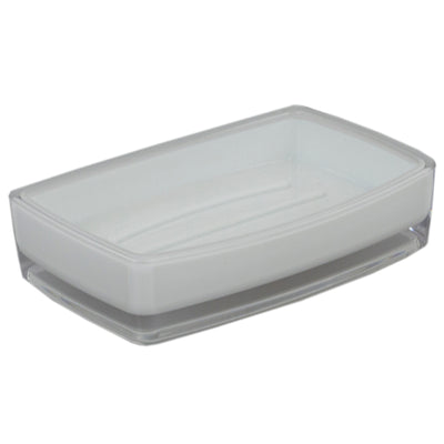 2 of 7:Porte-savon en plastique Home Basics 