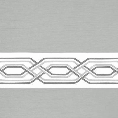 23 of 40:Paige Embroidered Kitchen Curtain and Valance Set, Tiers 55x36, Valance 55x13 Inches 