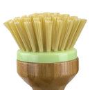 3 of 4:Brosse à vaisselle en bambou Home Basics Bliss Collection, verte 