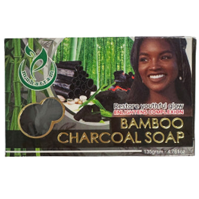 1 of 1:Muharram Bamboo Charcoal Extract Bar Soap, 4.76 Ounces 