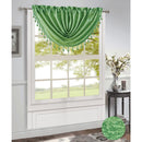 10 of 20:Norah Jacquard Rod Pocket Window Panel and Valance Treatments, All Sold Separately 