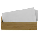 1 of 3:Home Basics 3 x 9 Bamboo Organizer, Natural 
