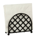 2 of 6:Porte-serviettes sur pied Home Basics Lattice Collection, noir 