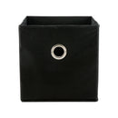 4 of 4:Lot de 2 cubes de rangement Neu Home noirs 