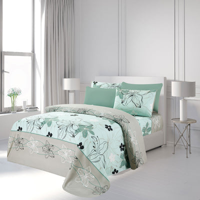 1 of 5:Premius Maya Premium Luxurious Wrinkle-Free Microfiber Sheet Set 