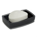 2 of 4:Home Basics Acrylic Plastic Soap Dish, Black 