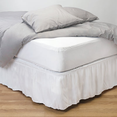 1 of 4:Home Details Twin XL Deluxe Mattress Protector with Full Zippered Encasement 