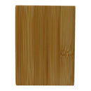 2 of 3:Home Basics 4 Section Square Bamboo Pen Holder, Natural 