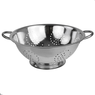 2 of 5:Passoire profonde en acier inoxydable Home Basics 8 QT 